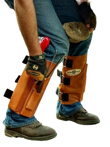 Farrier-Friendly Pro Tool Chap Left Side **Colors Will Vary** Anvil
