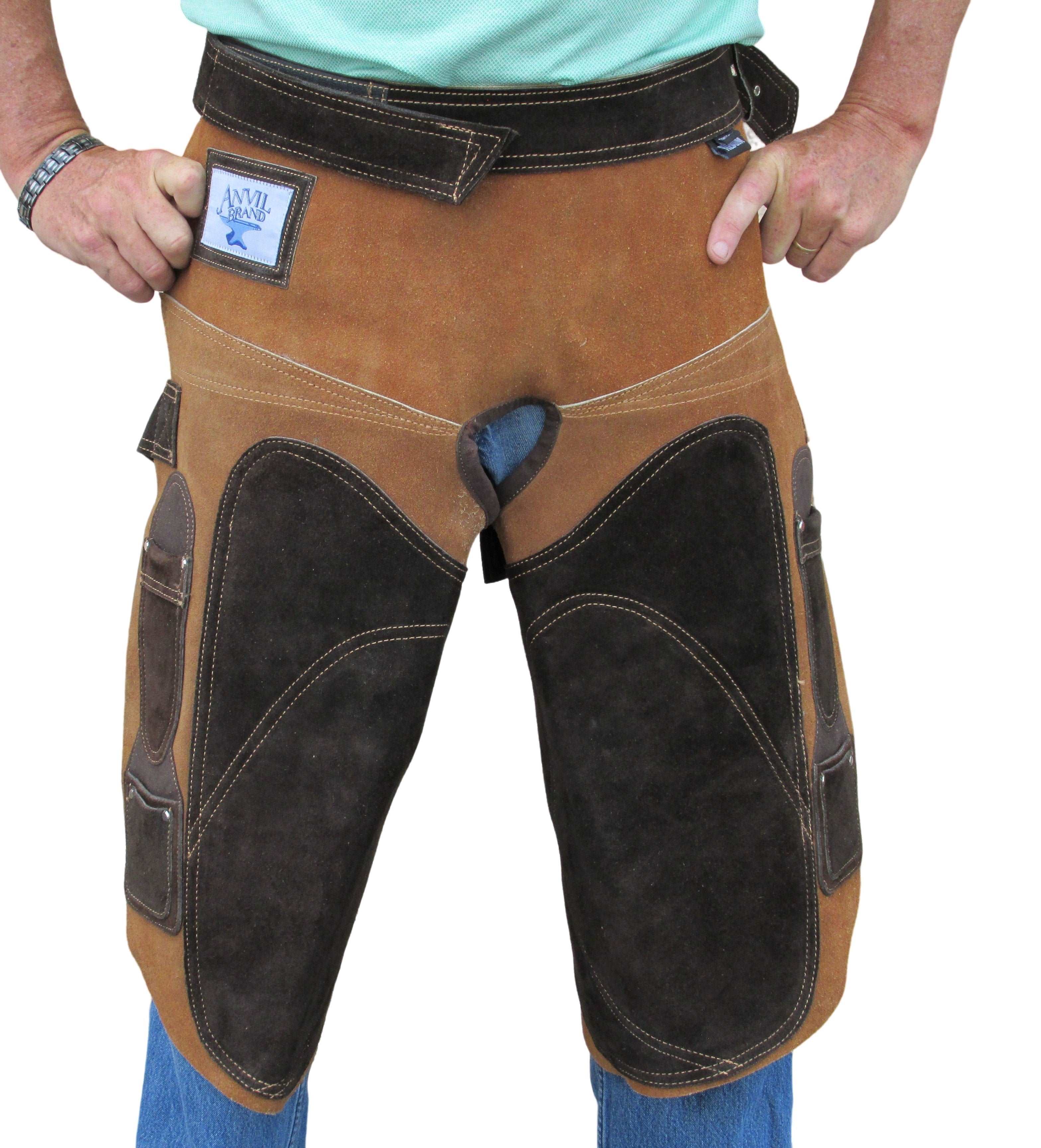 Anvil Brand Short Leather Farrier Apron