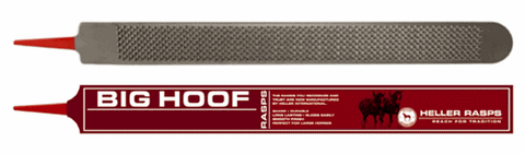 Heller Big Hoof 17" Hoof Rasp - Anvil Brand