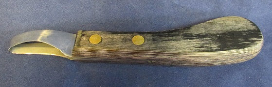 Anvil Brand Darkwood Handle Loop Knife - Anvil Brand