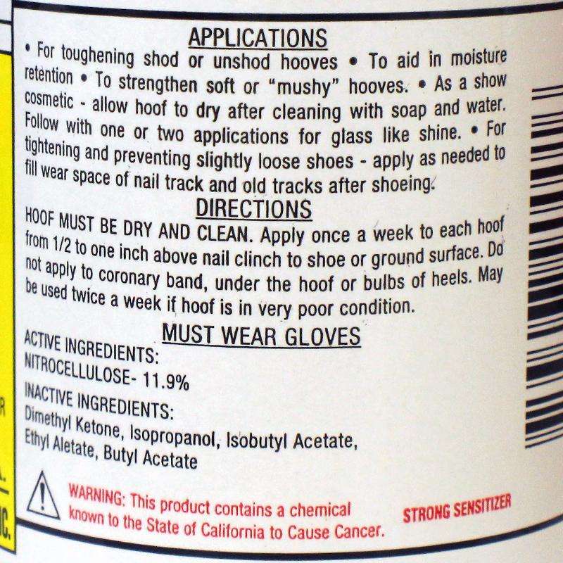 Mustad Tuff Stuff 7.5 oz Hoof Care Clear Sealant - Anvil Brand