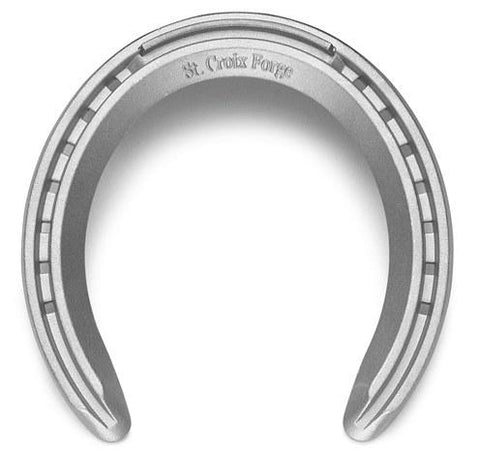 St. Croix XLT #7 Front Aluminum Race Plate Horseshoe - Anvil Brand