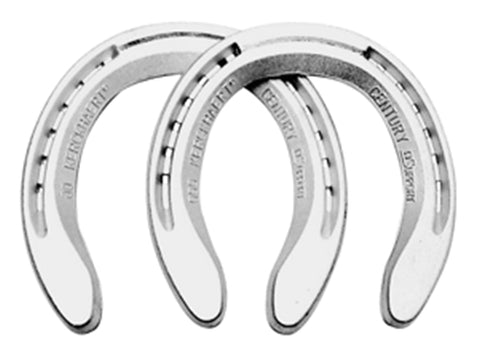 Kerckhaert Century Support Unclipped #1 Aluminum Horseshoe - Anvil Brand