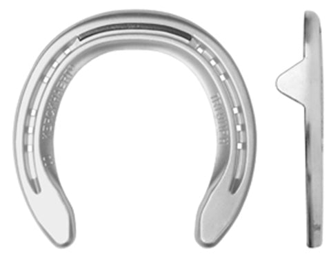 Kerckhaert Aluminum Triumph Clipped #1 Horseshoe - Anvil Brand