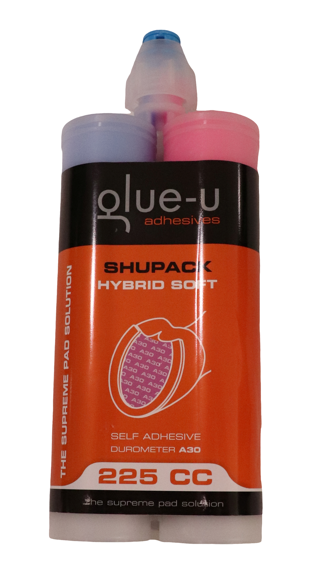 Glue-U Shupack 225cc Hybrid Soft A30 Hoof Packing