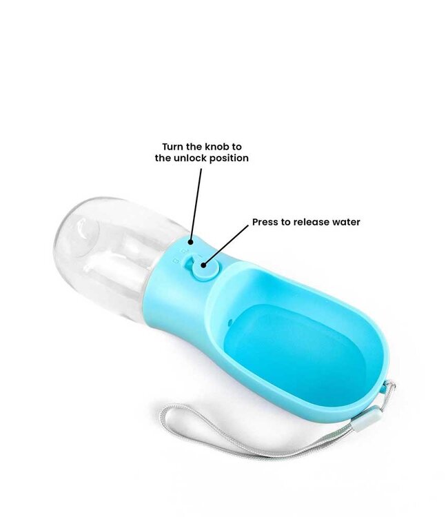 
                  
                    Green Waves Pet Water Bottle - Turquoise
                  
                