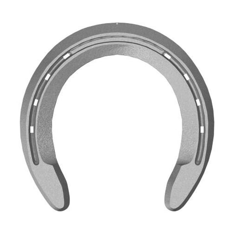 St. Croix Aluminum Eventer #3 Front Clipped Horseshoe - Anvil Brand