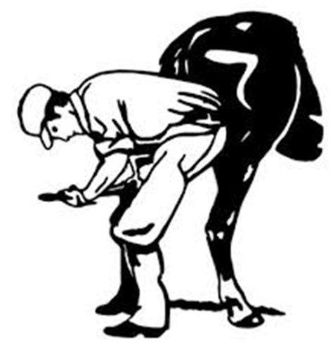 Horseshoer 4" Decal - Anvil Brand