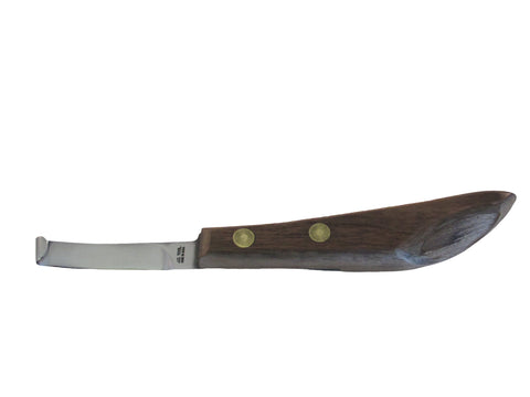 JC Deluxe LH Hoof Knife - Anvil Brand