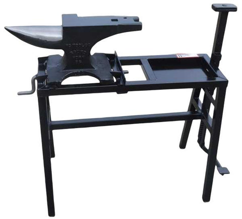 NC Rigid Anvil Stand 24" With Vise/Lock Down - Anvil Brand