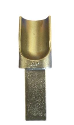 AP Tool Half Round Anvil Hardy 1" Shaft - Anvil Brand